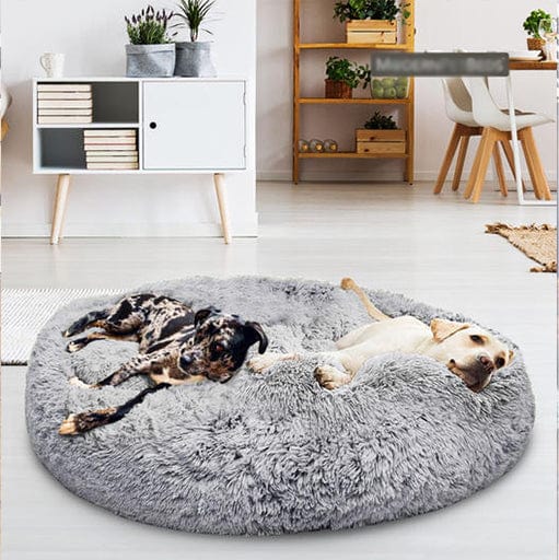 Calming Bed for Dogs and Cats with Elevated Edges