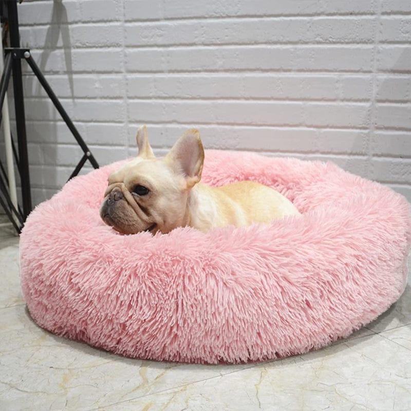 Calming Bed for Dogs and Cats with Elevated Edges