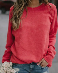 Casual Crewneck Sweatshirt