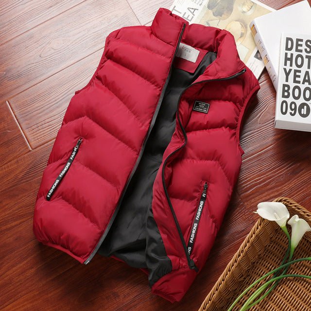 Casual Front-Zip Vest
