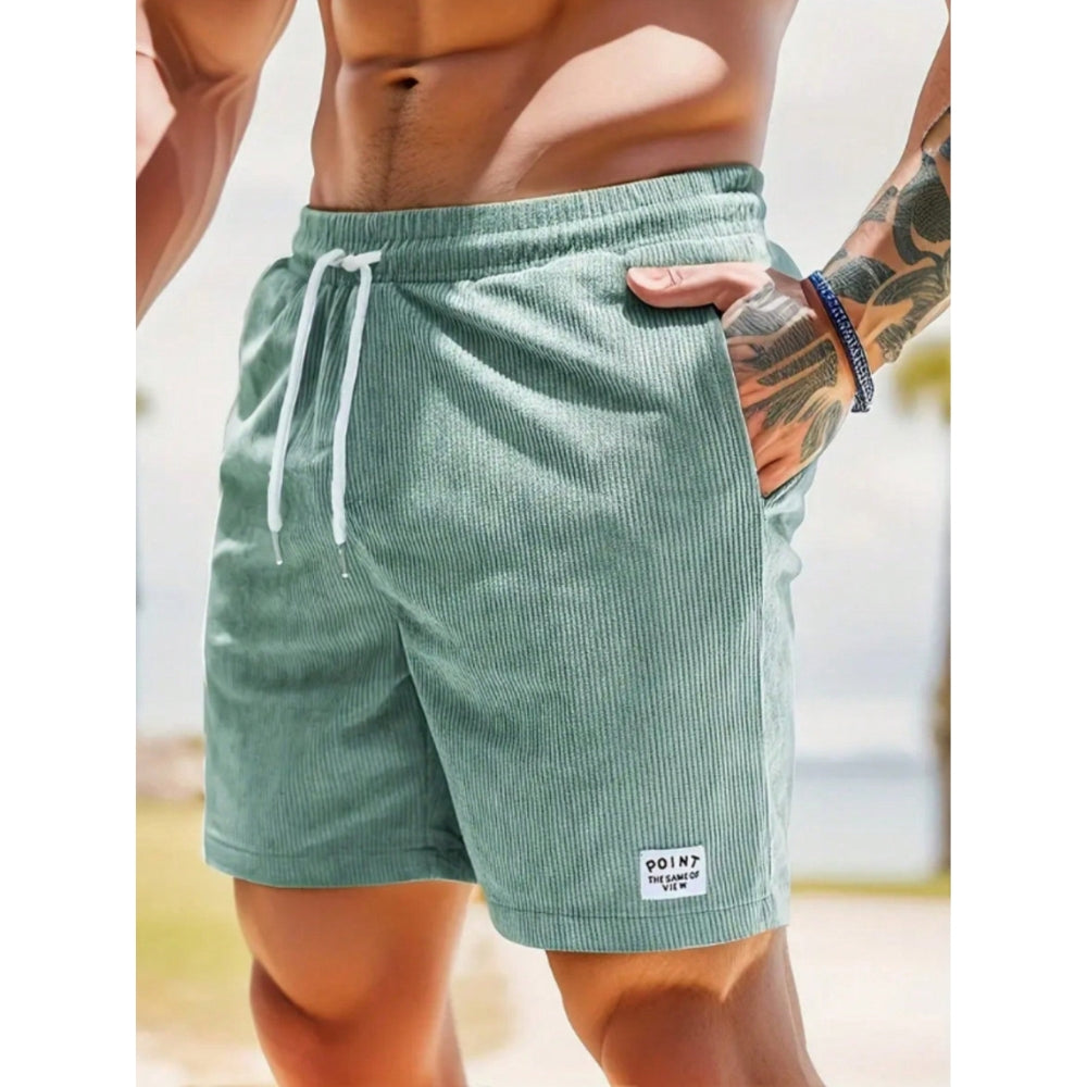 Casual Mason Shorts with Side Pockets and Adjustable Waist
