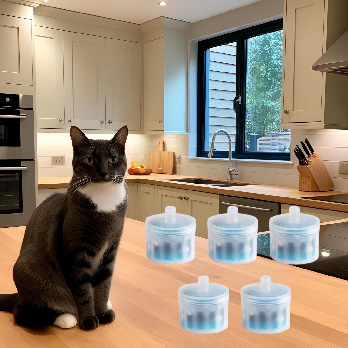 CAT CERAMIC WATER FOUNTAIN | AquaCeramic