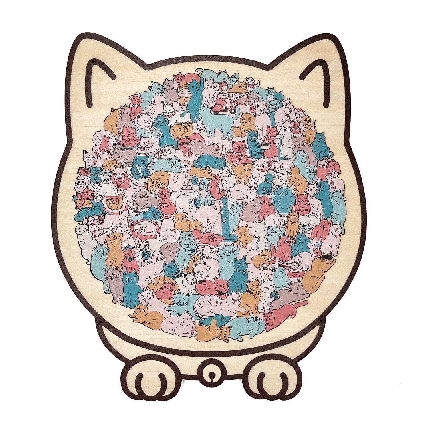 Cat Serenity Puzzle™ — Unwind Instantly with Every Satisfying Click and Cozy Cat Shape