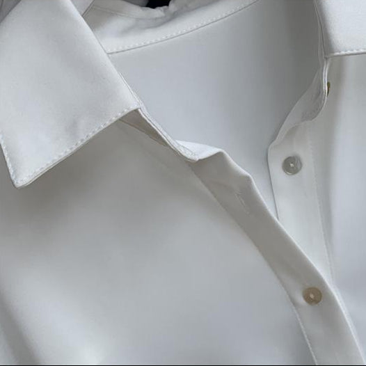 Image of Charity | Women's Long Sleeve Button-Down Blouse