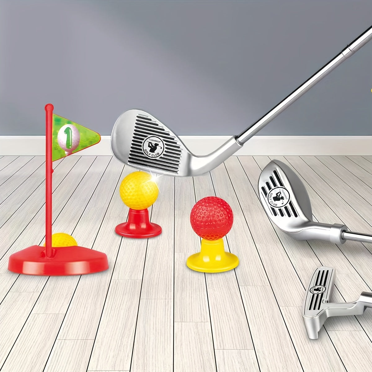 Children's Golf Set - Adjustable Clubs and Targets for Endless Play Fun