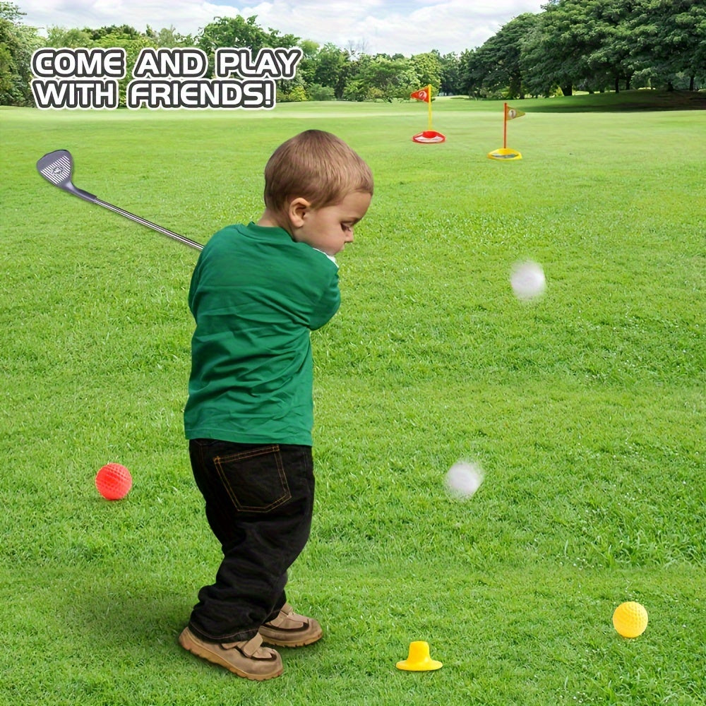 Children's Golf Set - Adjustable Clubs and Targets for Endless Play Fun