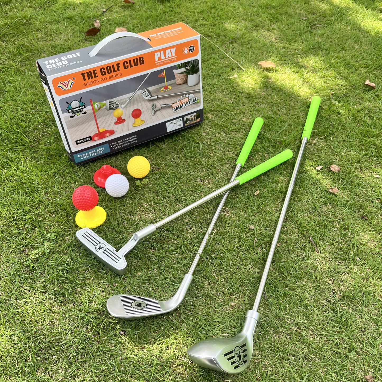 Children's Golf Set - Adjustable Clubs and Targets for Endless Play Fun
