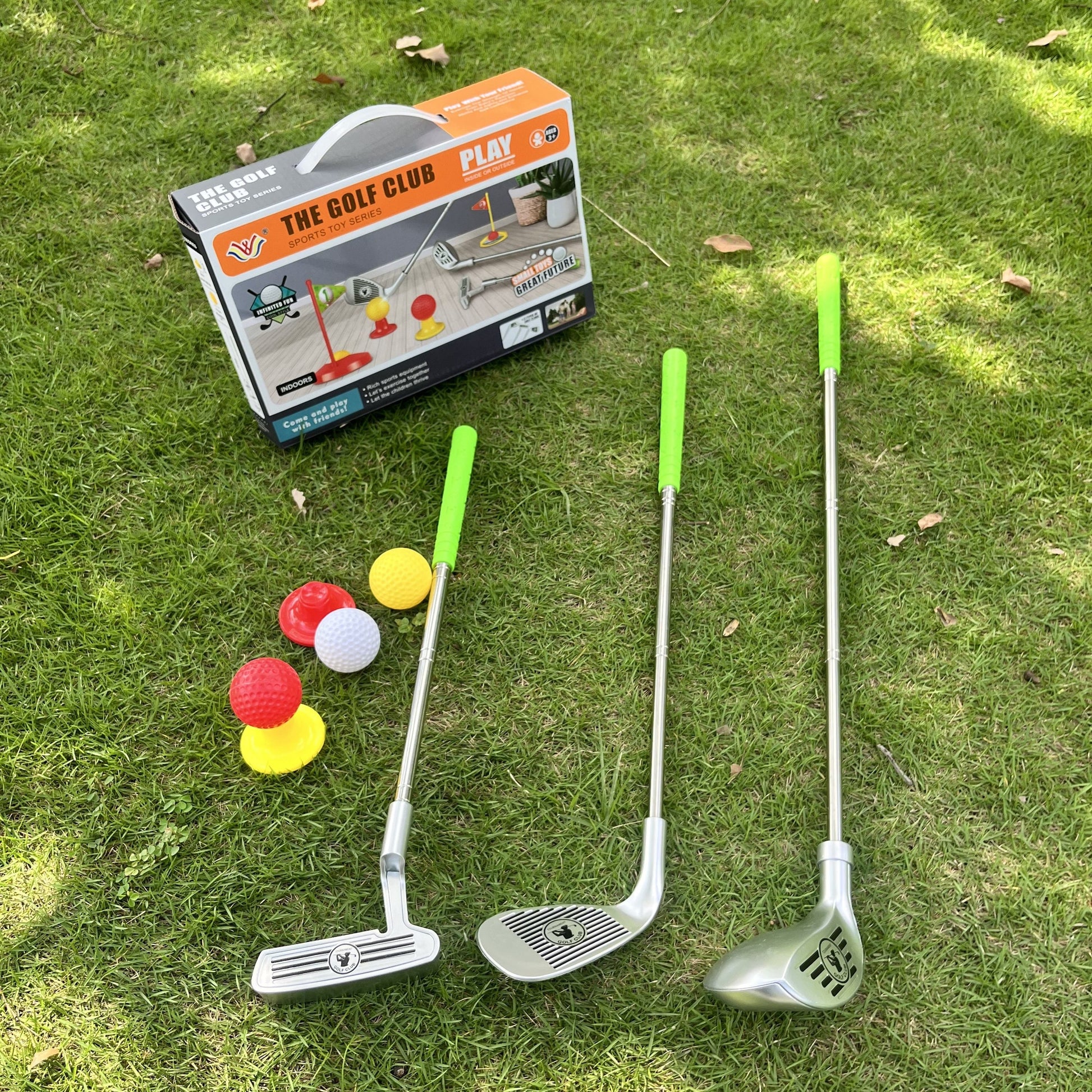 Children's Golf Set - Adjustable Clubs and Targets for Endless Play Fun