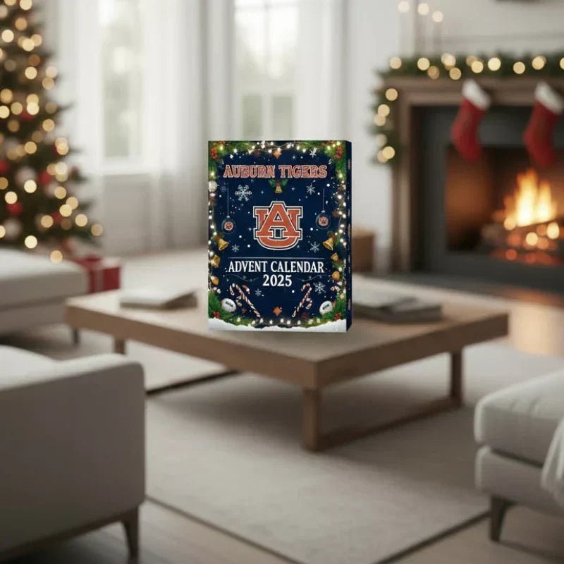 Christmas Advent Calendar with 25-Day Sequential Door Layout