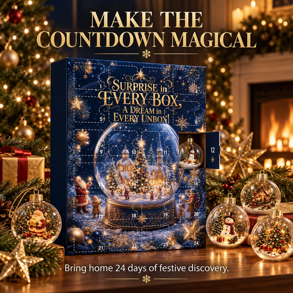 Christmas Baubles Advent Calendar 2026 – 24 Days Filled with Holiday Surprises