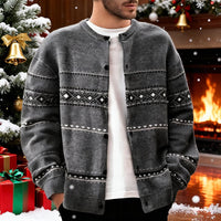 Christmas Patterned Cardigan