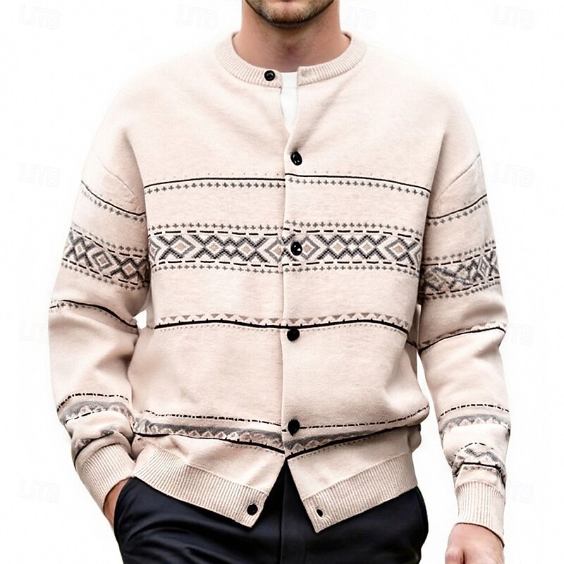 Christmas Patterned Cardigan