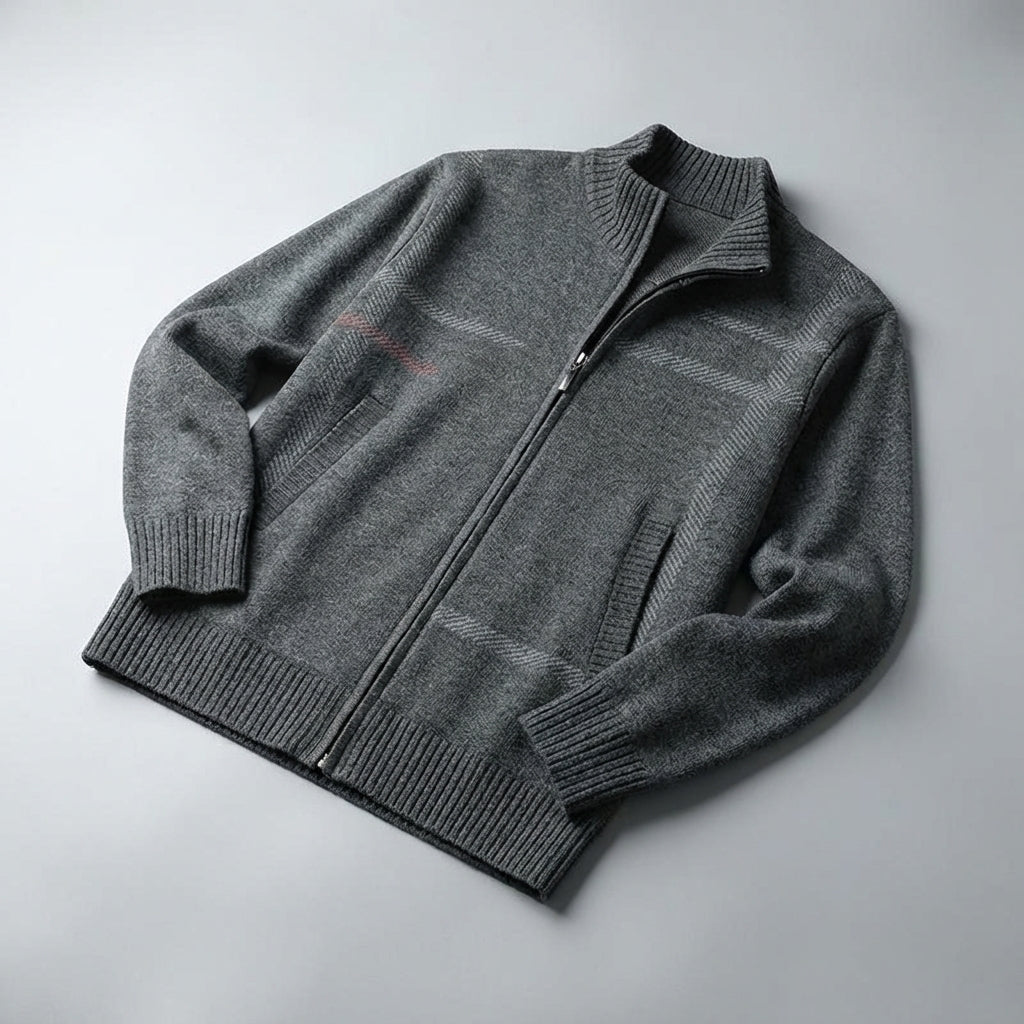 Image of Christopher | Men's Full Zip Casual Jacket