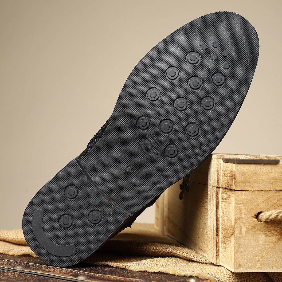 Image of Christopher | Men's Wingtip Lace-Up Ankle Boots