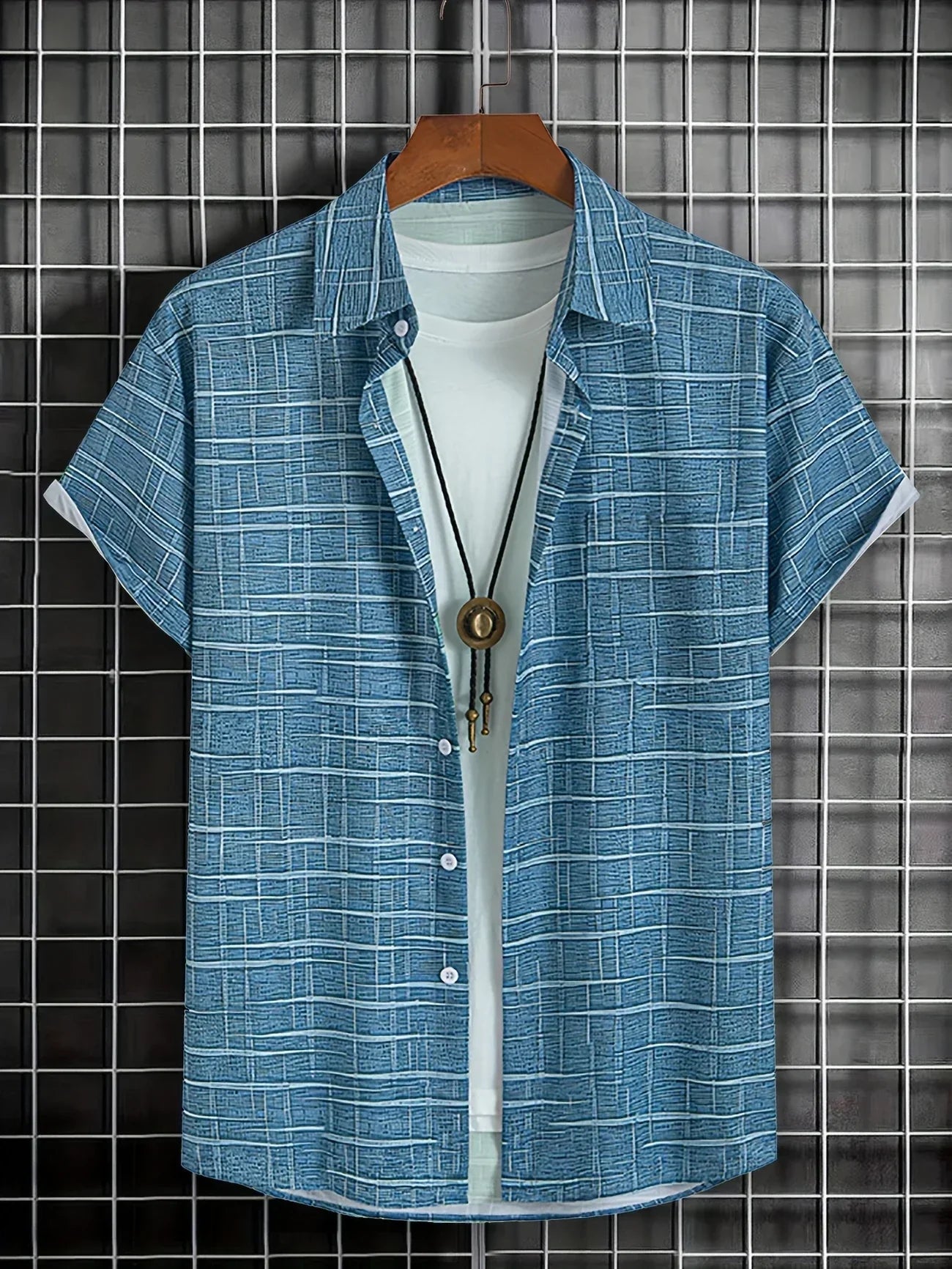 Image of Clark | Men's Button-Down Casual Shirt