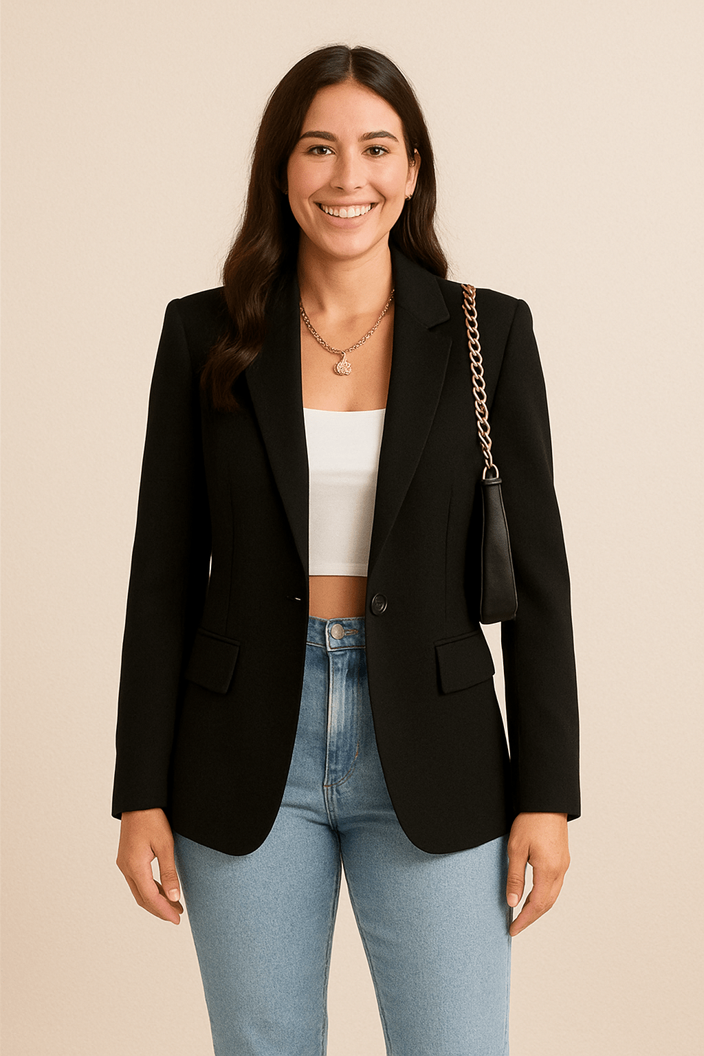 Classic Elegant Blazer for Office and Everyday Wear