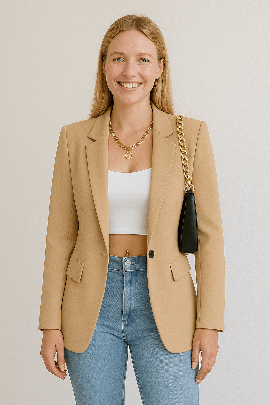 Classic Elegant Blazer for Office and Everyday Wear