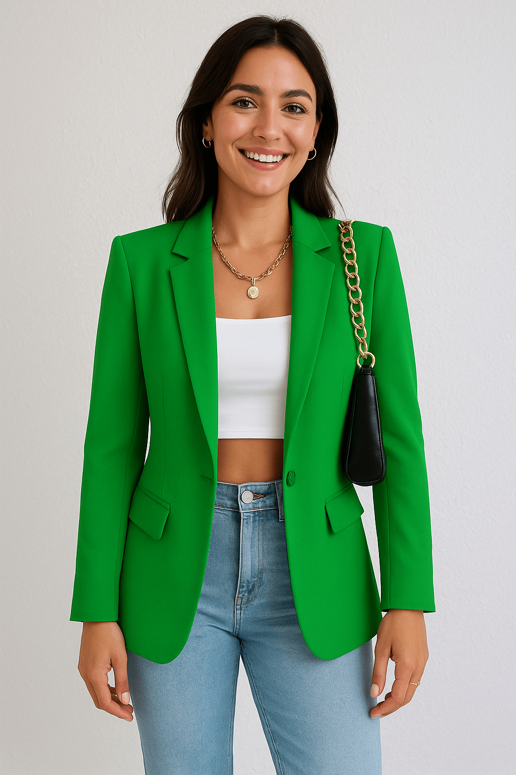 Classic Elegant Blazer for Office and Everyday Wear