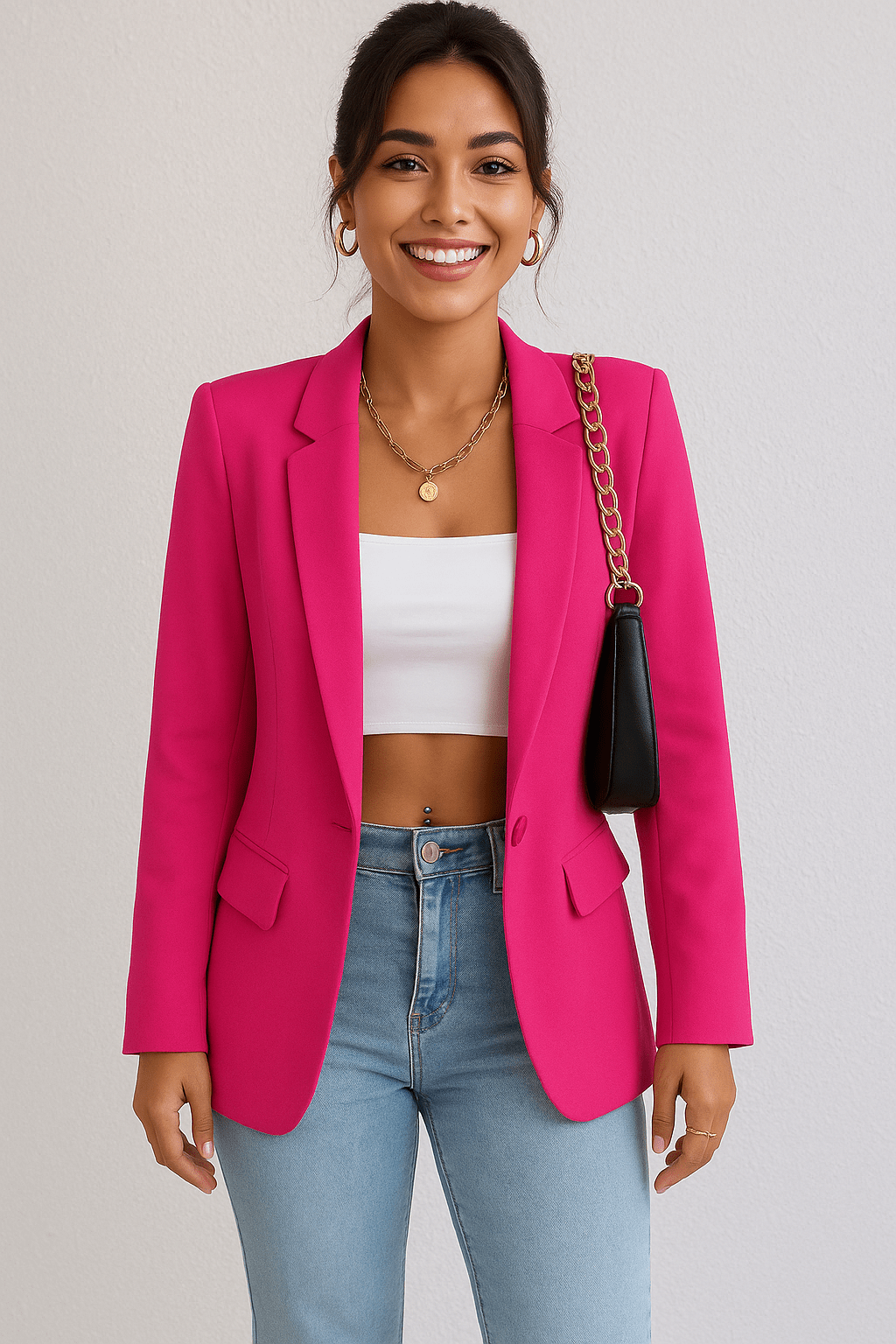 Classic Elegant Blazer for Office and Everyday Wear