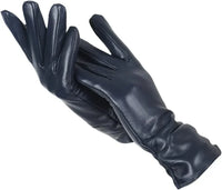 Women's Leather Winter Gloves - LuxLeather