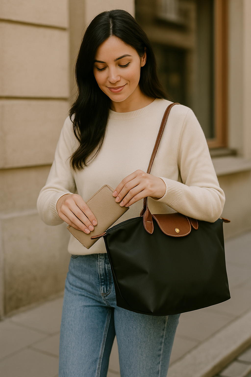 Classic Women's Bag Celeste with Modern Accent and Functionality