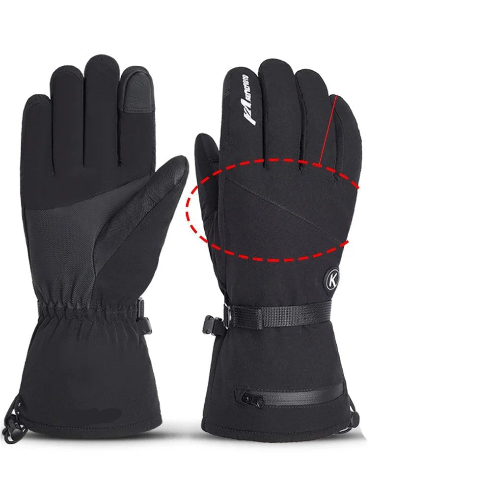 COLDPROTECT – Heated winter gloves with rechargeable heating function for outdoor activities