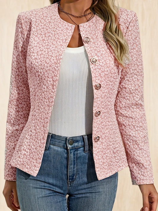 Image of Colleen | Women's Fitted Button-Front Jacket