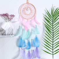 Bohemian Feather Dream Catcher Wall Hanging