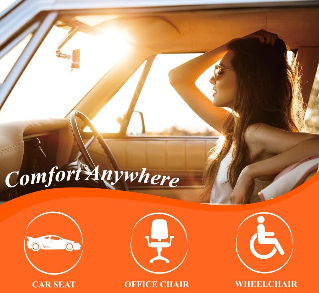 Comfort Memory Foam Car Seat Cushion Wearclo