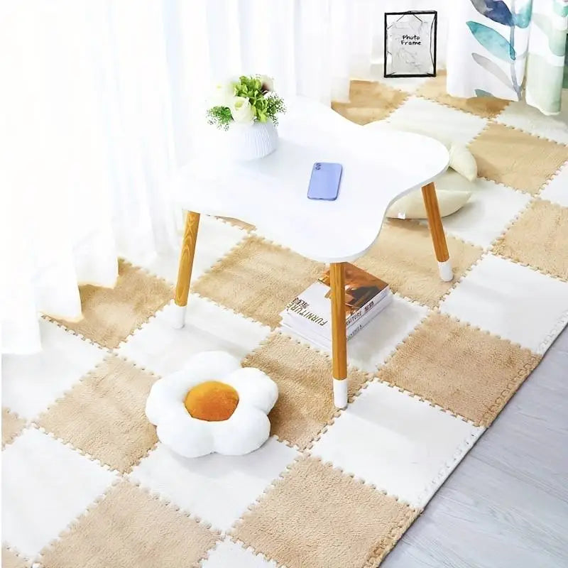 Comfortable and Cute Puzzle Mat (Set of 10 Squares)