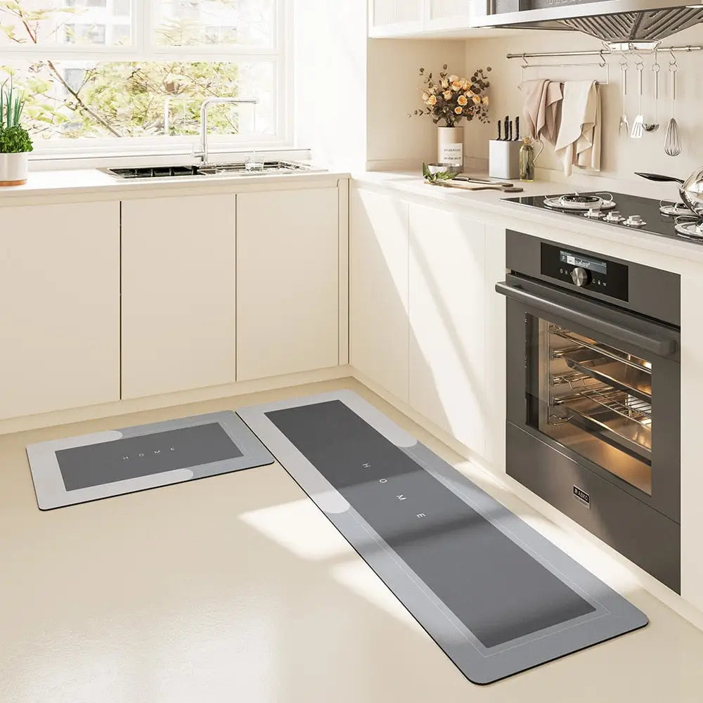 Comfortable Kitchen Mat, Waterproof & Non-Slip in Absorbent Polymers