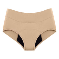 Women's Absorbent High-Waist Underwear for Added Protection
