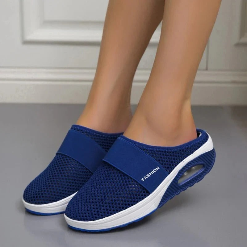 Comfortable Orthopedic Slippers with Contoured Cushioned Footbed
