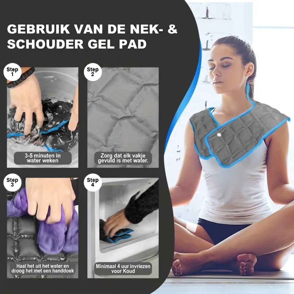 Cooling Gel Shoulder and Neck Wrap