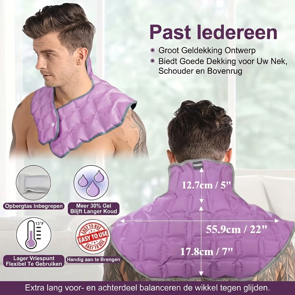 Cooling Gel Shoulder and Neck Wrap
