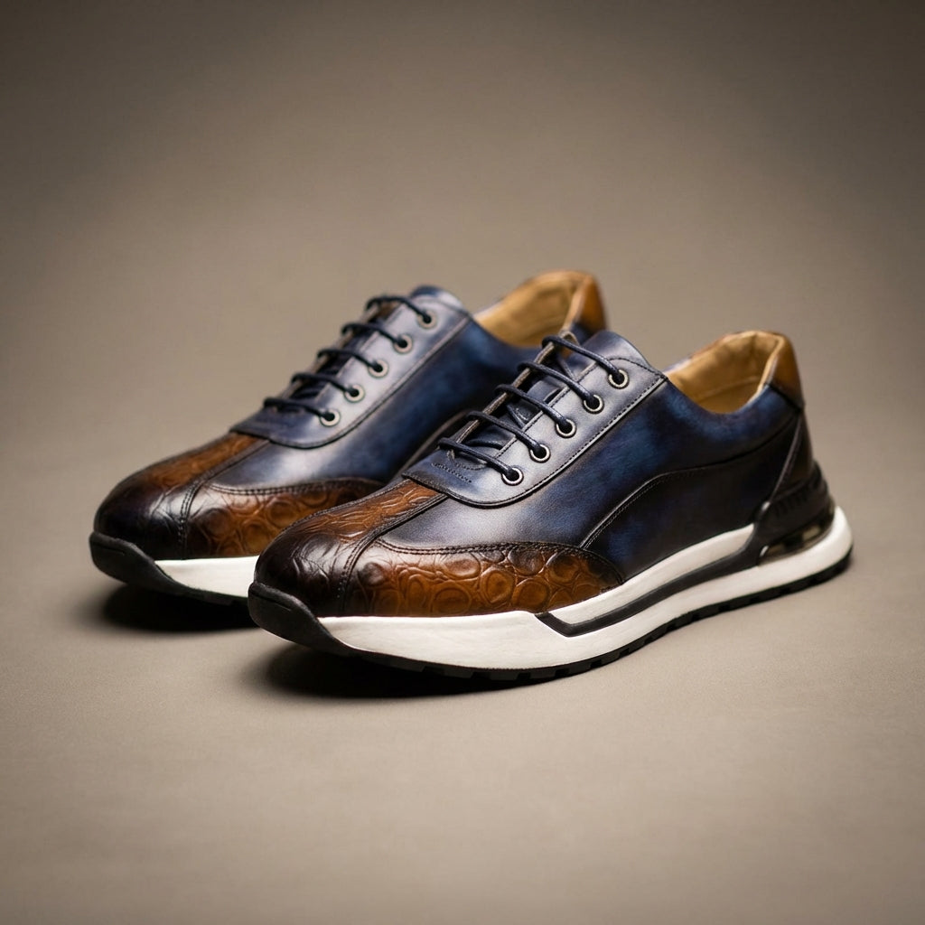 Image of Corey | Men's Lace-Up Dress Sneakers