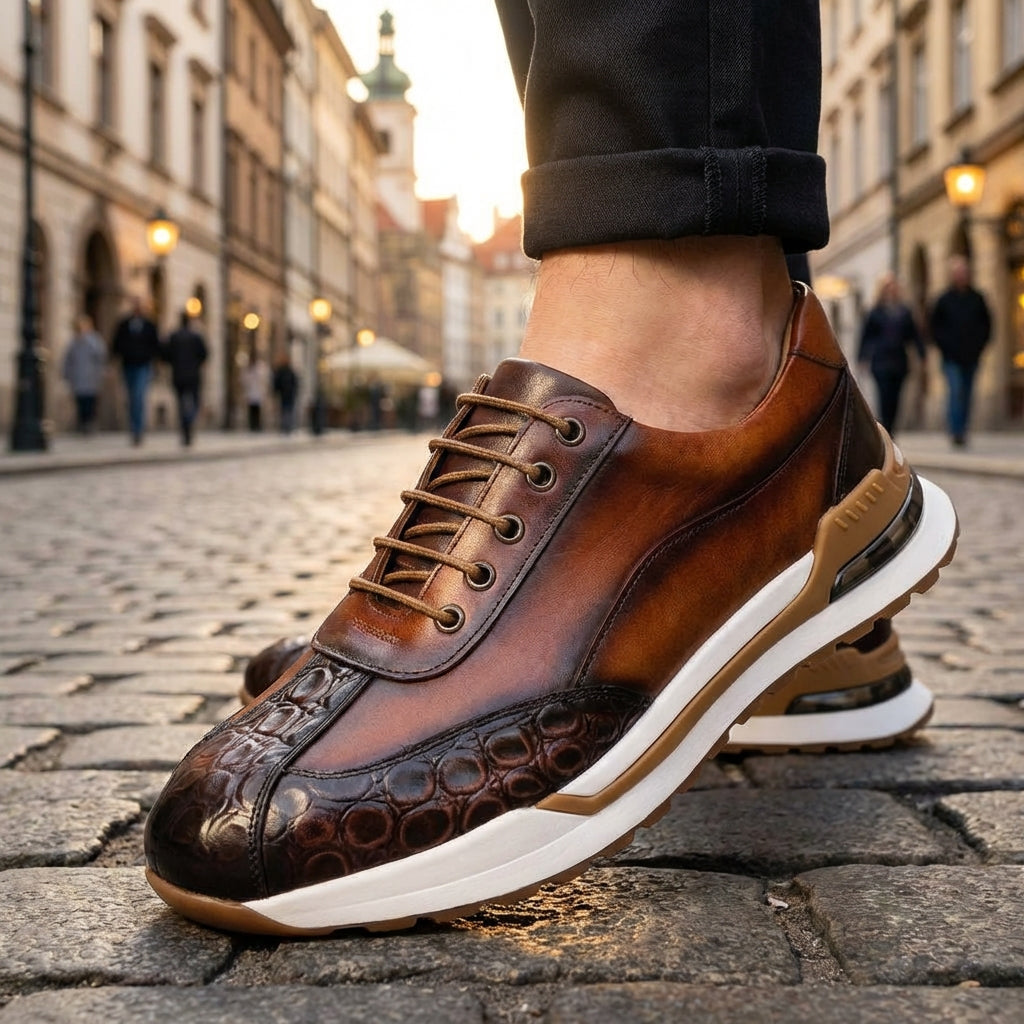 Image of Corey | Men's Lace-Up Dress Sneakers