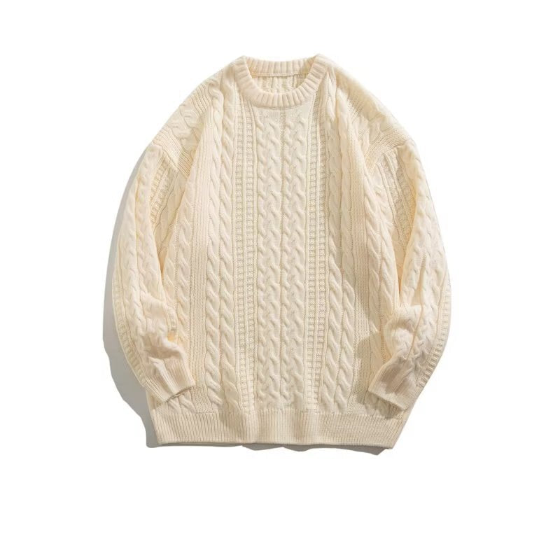 Image of Corey | Unisex Cable Knit Sweater