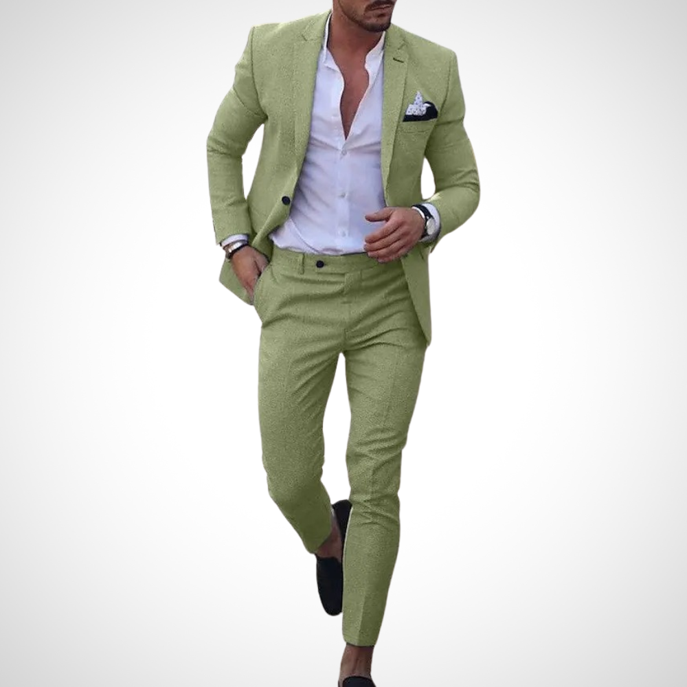 Image of Cornelius | Men's Slim Fit Two-Piece Suit