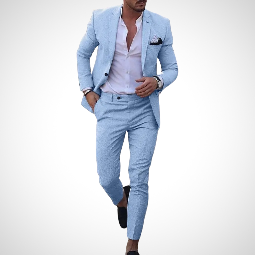 Image of Cornelius | Men's Slim Fit Two-Piece Suit