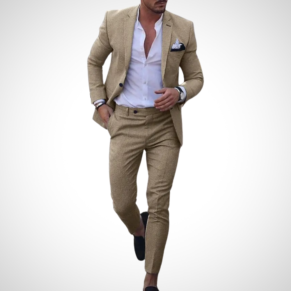 Image of Cornelius | Men's Slim Fit Two-Piece Suit