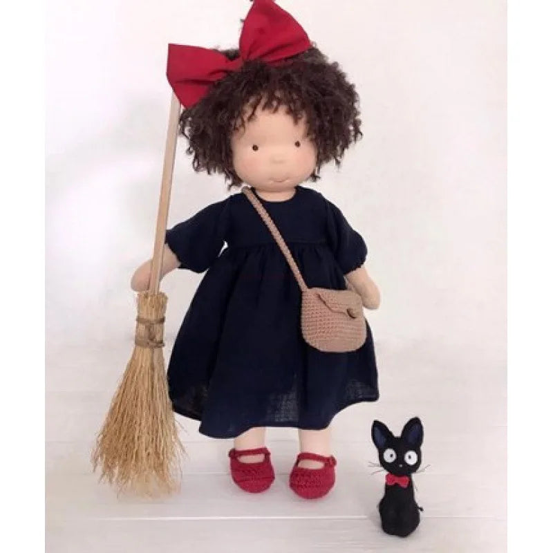 Cotton Cuddle Toy Mila in Waldorf Style with Fabric Box