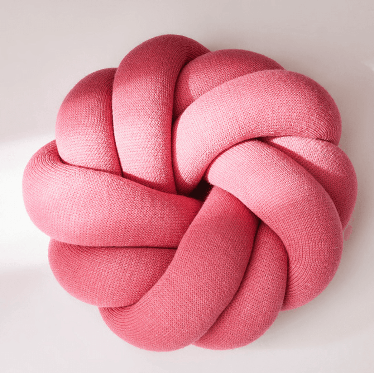 Cotton Knot Ball Pillow