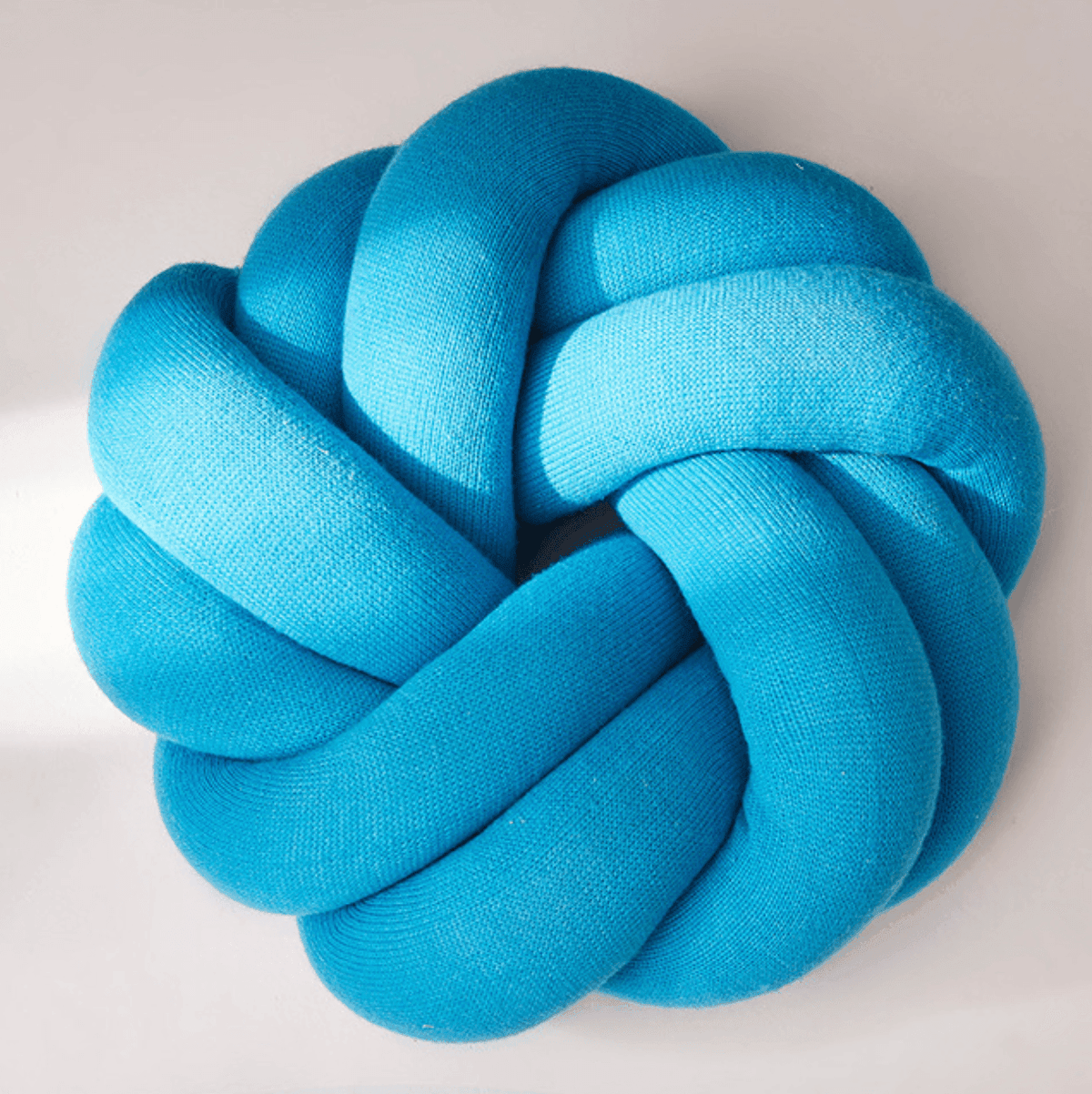 Cotton Knot Ball Pillow