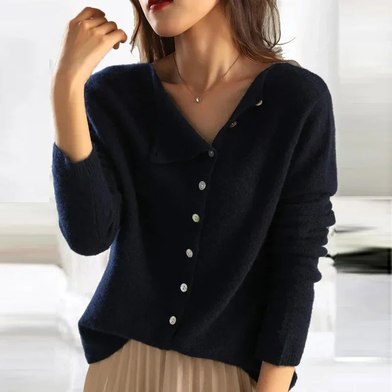Image of Courtney | Women's Button-Front Knit Cardigan