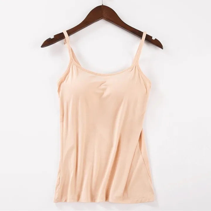 Image of Debra | Women's Spaghetti Strap Fitted Top