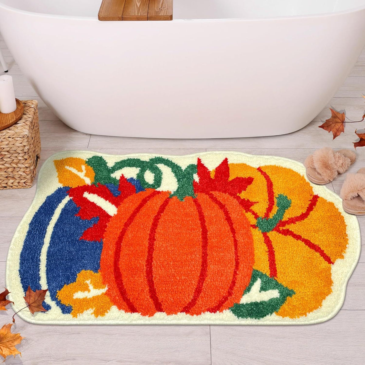 Decorative Bath Mat for Bathroom