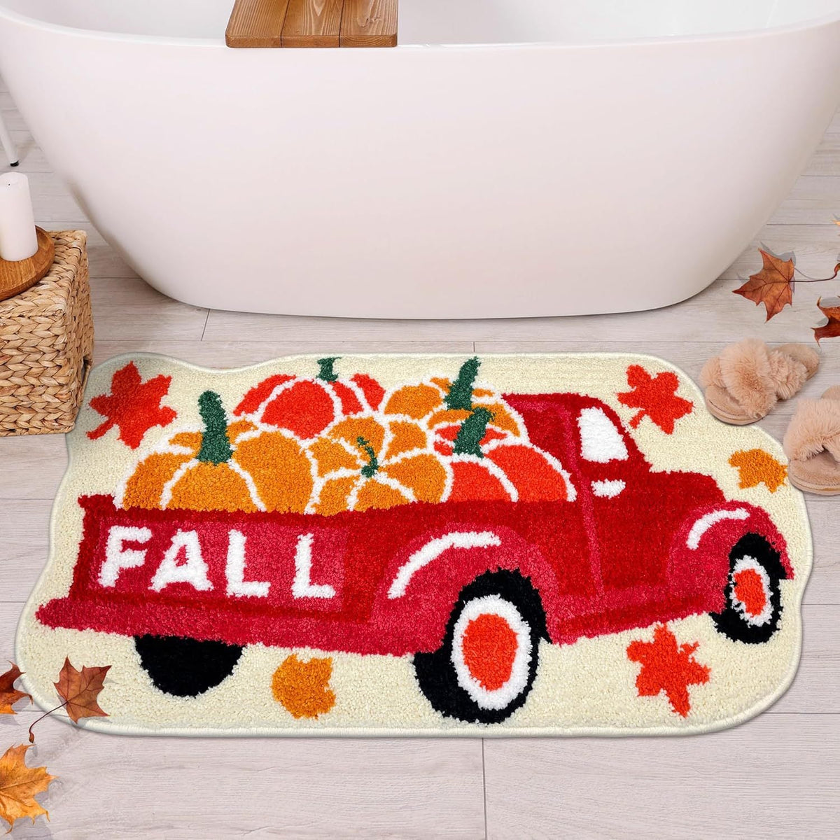 Decorative Bath Mat for Bathroom