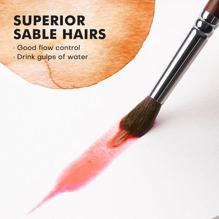 DetailEase™ – Precision Detail Brush with Dual Fibers