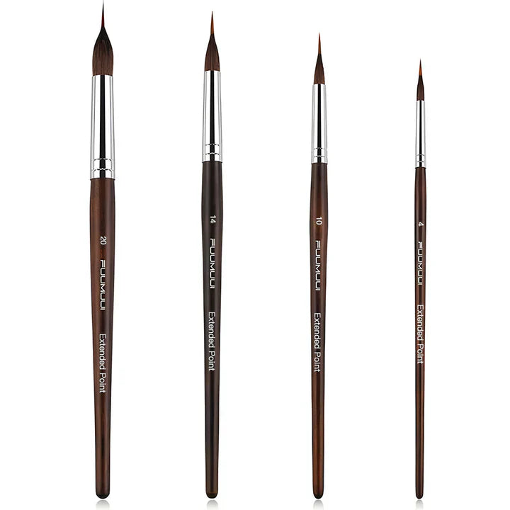DetailEase™ – Precision Detail Brush with Dual Fibers